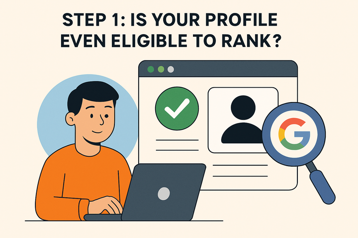 Step one: is your profile even eligible to rank